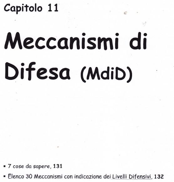 11A-meccanismi di difesa-livelli difensivi-tipi di competizioni-ego in ruolo di regista-